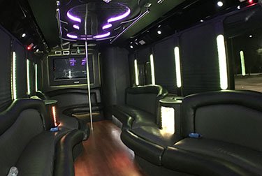 Party Bus 25 Passengers Interior
